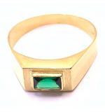 Anel em ouro 18k com pedra sintetica - 2APS0101 Anel em ouro 18k com pedra sintetica - 2APS0101