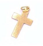 Crucifixo em ouro 18k - Chapa - 2CZO0056 Crucifixo em ouro 18k - Chapa - 2CZO0056