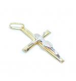 Crucifixo em ouro amarelo 18k - Imagem - 2CZO0309 Crucifixo em ouro amarelo 18k - Imagem - 2CZO0309