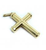 Cruz em ouro 18k - Oca acabamento polido - 2CZO0311 Cruz em ouro 18k - Oca acabamento polido - 2CZO0311