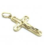 Crucifixo de ouro 18k - 2CZO0318 Crucifixo de ouro 18k - 2CZO0318