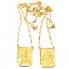 Escapulário em ouro amarelo 18k - 2GRO0154 Escapulário em ouro amarelo 18k - 2GRO0154