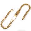 Pulseira de chapa infantil em ouro amarelo 18k - 2PUO0532 Pulseira de chapa infantil em ouro amarelo 18k - 2PUO0532